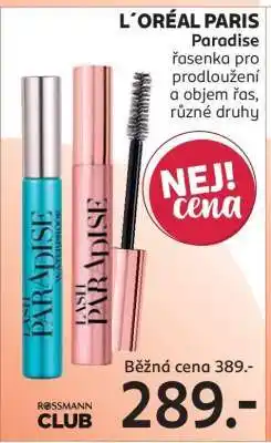 Rossmann L'ORÉAL PARIS Paradise nabídka