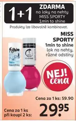 Rossmann MISS SPORTY 1min to shine nabídka
