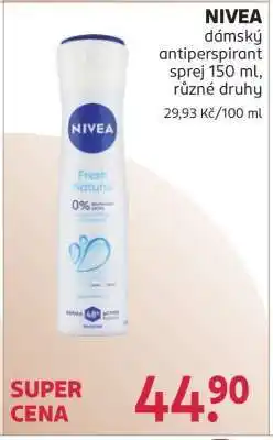 Rossmann NIVEA dámský antiperspirant sprej 150 ml nabídka