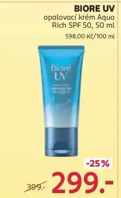 Rossmann BIORE UV nabídka