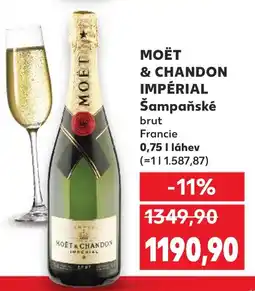 Kaufland MOËT & CHANDON IMPÉRIAL Šampaňské nabídka
