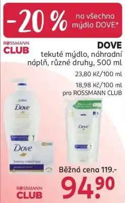 Rossmann Dove nabídka