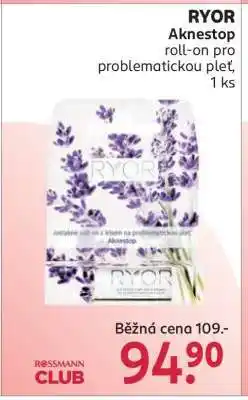 Rossmann Ryor Aknestop nabídka