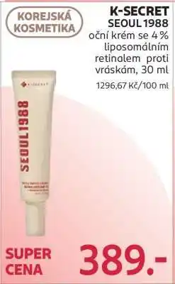 Rossmann K-SECRET SEOUL 1988 nabídka