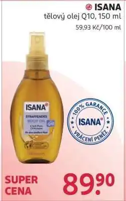 Rossmann ISANA tělový olej Q10, 150 ml nabídka