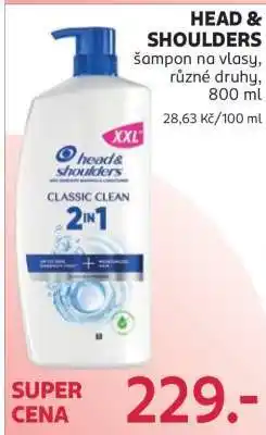 Rossmann Head & Shoulders nabídka