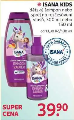 Rossmann ISANA KIDS nabídka