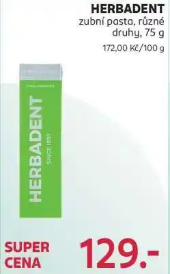Rossmann Herbadent nabídka