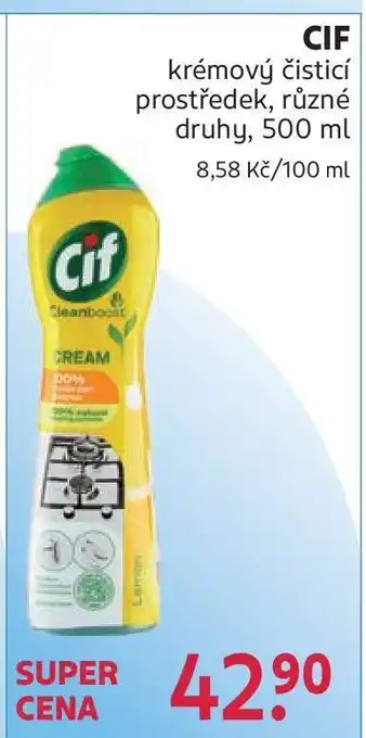 Rossmann Cif nabídka