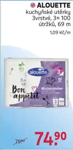 Rossmann Alouette nabídka
