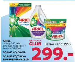 Rossmann ARIEL nabídka