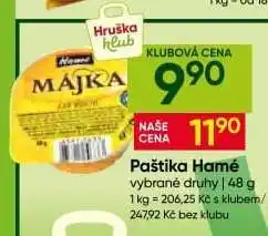 Hruška Paštika Hamé nabídka