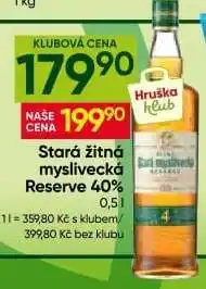 Hruška Stará žitná myslivecká Reserve 40 % nabídka