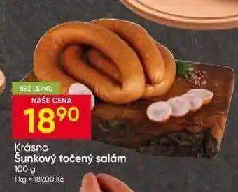 Hruška KRÁSNO ŠUNKOVÝ TOČENÝ SALÁM nabídka