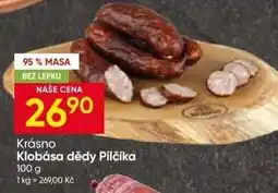 Hruška Klobása dědy Pilčíka nabídka