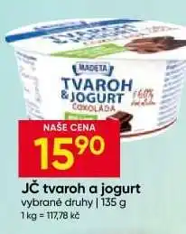 Hruška JČ tvaroh a jogurt nabídka