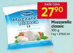 Hruška Mozzarella Classic nabídka