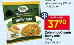 Hruška ZELENINOVÁ SMĚS BABY MIX nabídka