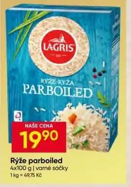Hruška Rýže parboiled nabídka