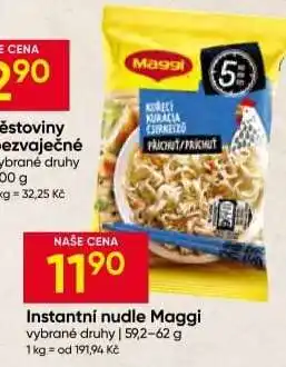 Hruška INSTANTNÍ NUDLE MAGGI nabídka
