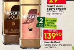 Hruška Nescafé Gold nabídka