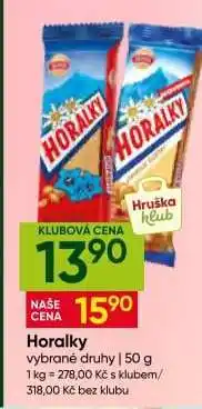 Hruška Horalky nabídka