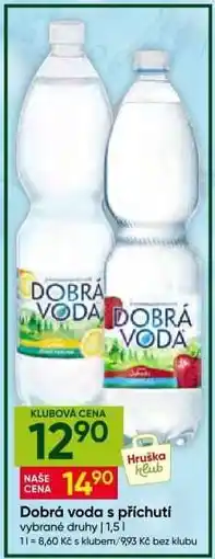 Hruška DOBRÁ VODA S PŘÍCHUTÍ nabídka
