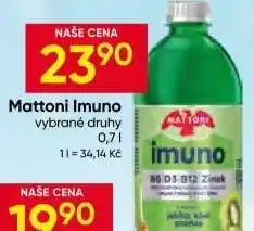 Hruška Mattoni Imuno nabídka