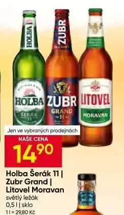Hruška Holba Šerák 11 Zubr Grand Litovel Moravan nabídka