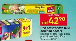 Hruška Fino potravinová fólie | papír na pečení nabídka