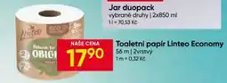 Hruška Toaletní papír Linteo Economy nabídka