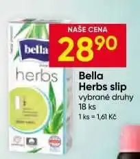 Hruška Bella Herbs slip nabídka