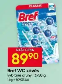 Hruška BREF WC závěs nabídka