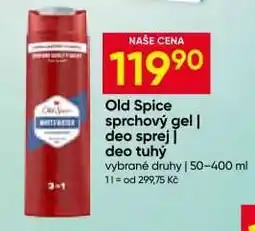 Hruška Old Spice sprchový gel | deo sprej | deo tuhý nabídka