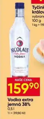 Hruška Vodka Extra jemná 38% nabídka
