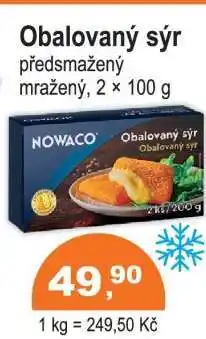 COOP DISKONT NOWACO Obalovaný sýr nabídka