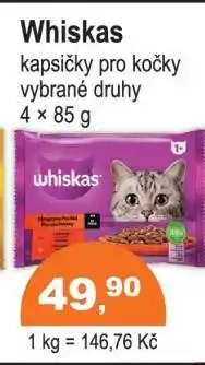 COOP DISKONT Whiskas nabídka