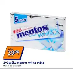 Action Žvýkačky Mentos White Máta nabídka