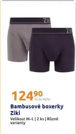 Action Bambusové boxerky Ziki nabídka