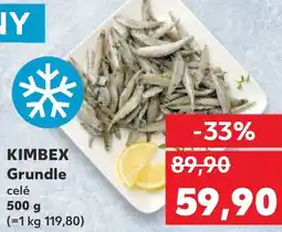 Kaufland KIMBEX Grundle celé nabídka