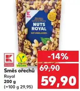 Kaufland Směs ořechů nabídka