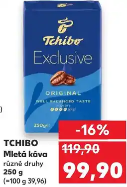 Kaufland TCHIBO Mletá káva nabídka