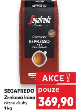 Kaufland SEGAFREDO Zrnková káva nabídka