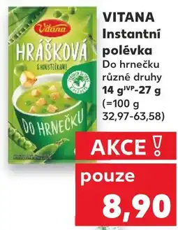 Kaufland VITANA Instantní polévka nabídka