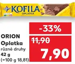 Kaufland ORION Oplatka nabídka