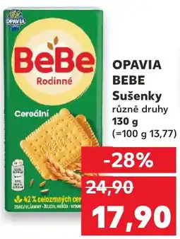 Kaufland OPAVIA BEBE Sušenky nabídka