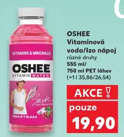 Kaufland OSHEE Vitamínová voda/lzo nápoj nabídka