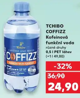 Kaufland TCHIBO COFFIZZ Kofeinová funkční voda nabídka