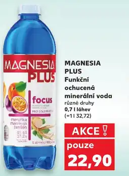 Kaufland MAGNESIA PLUS Funkční ochucená minerální voda nabídka