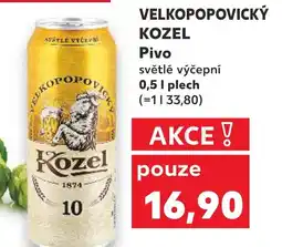 Kaufland VELKOPOPOVICKÝ KOZEL Pivo nabídka